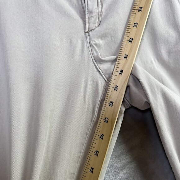 Pilcro and the Letterpress Hyphen Fit Jeans Women's 29* Beige Khaki Embroidered - Picture 9 of 16